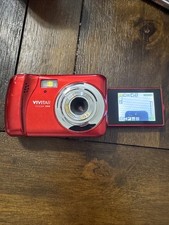 Câmera Digital Vivitar ViviCam XX14 20MP HD 4X Zoom Digital Vermelha Testada e Funciona, usado comprar usado  Enviando para Brazil