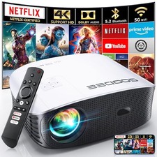 Usado, PROJETOR GOODEE SMART 4K COM 5G WIFI E BLUETOOTH - PRETO/BRANCO comprar usado  Enviando para Brazil