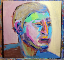 Original outsider portrait for sale  Crown Point