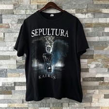 Camisa masculina Sepultura Kairos 2012 banda implacável merch tamanho XL comprar usado  Enviando para Brazil