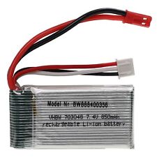 7.4V 850mAh 25C Li-po bateria plugue JST para aeronaves de controle remoto V912 V262 V333 V353 BQ202 comprar usado  Enviando para Brazil