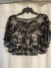 Black sequin sheer for sale  Lake Worth