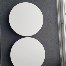 Ikea white round for sale  WALTHAM ABBEY