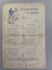 Antico rarissimo spartito usato Antico rarissimo spartito usato  Roma