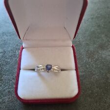 Weissgoldring 585 tansanit gebraucht kaufen  Frankenberg
