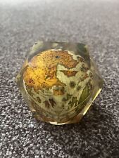 Vintage lucite globe for sale  BRAINTREE