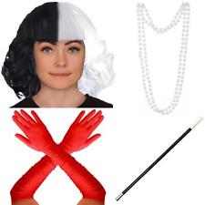 Cruella perruque costume d'occasion  Expédié en France