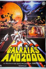 GALAXIAS AÑO 2000  --  Poster Cartel de Cine comprar usado  Enviando para Brazil