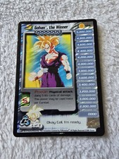 DBZ Dragon Ball Z FOIL Gohan, The Winner 134 CCG Unlimited Cell Saga MP-HP, usado comprar usado DBZ Dragon Ball Z FOIL Gohan, The Winner 134 CCG Unlimited Cell Saga MP-HP, usado comprar usado  Enviando para Brazil