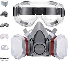 Maschera mezza faccia usato  Pescara