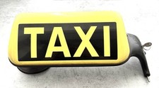 Taxischild dachzeichen taxi gebraucht kaufen  Wuppertal