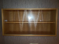 Glasvitrine holzregal vollholz gebraucht kaufen  München