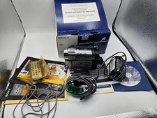 Câmera Filmadora Sony DCR-DVD710 DVD, Mídia Flash - Prata Testada I41 Acessórios Incl comprar usado  Enviando para Brazil