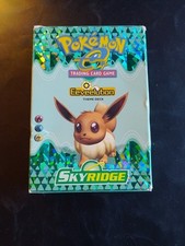 Pokemon Skyridge Eevee Eeveelution Deck Temático Caixa de Cartas Vazia Holográfica 2003 , usado comprar usado  Enviando para Brazil