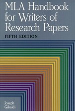 MLA Handbook for Writers of Research Papers, Fifth Edition by Joseph Gibaldi, usado comprar usado  Enviando para Brazil