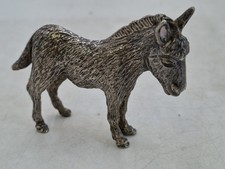 Donkey figurine metal for sale  RADSTOCK