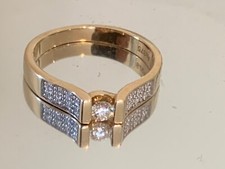 Wundervoller ring 375er gebraucht kaufen  Hilter
