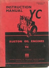 Ruston series oil for sale  GRANTHAM