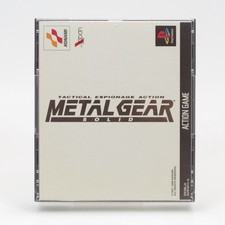 METAL GEAR SOLID MGS PS1 Hideo Kojima Konami com Manual Japão comprar usado  Enviando para Brazil