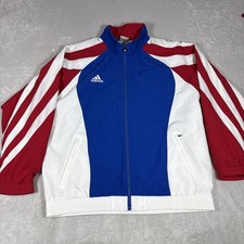 Jaqueta de vôlei Adidas Team Cuba roupa esportiva unissex tamanho XL vermelho/branco/azul comprar usado Jaqueta de vôlei Adidas Team Cuba roupa esportiva unissex tamanho XL vermelho/branco/azul comprar usado  Enviando para Brazil