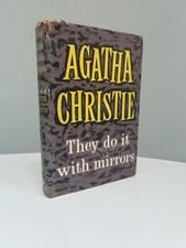 Agatha Christie THEY DO IT WITH MIRRORS first edition 1952 DUSTJACKET comprar usado  Enviando para Brazil