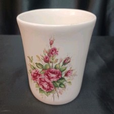 Usado, Mini vaso de porcelana vintage Athena rosa copo copo banheiro EUA 4" comprar usado  Enviando para Brazil