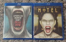 American Horror Story Complete 4th & 5th Season 4 Freak Show & 5 Hotel Blu-ray  comprar usado American Horror Story Complete 4th & 5th Season 4 Freak Show & 5 Hotel Blu-ray  comprar usado  Enviando para Brazil