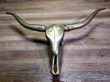 Brass longhorn skull for sale  Salt Lake City