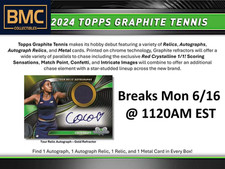 Tênis Beatriz Haddad Maia 2024 Topps grafite 1x estojo break #2 comprar usado  Enviando para Brazil
