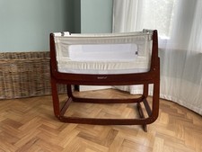 Brown wooden snuzpod for sale  PENARTH