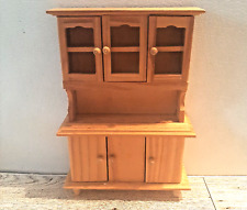 Buffet de madeira inacabado 6" de altura para armário de sala de jantar casa de bonecas comprar usado  Enviando para Brazil