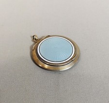 Petit poudrier pendentif d'occasion  Génissac