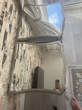 Silver pair mirrored for sale  LONDON