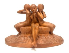 Belle sculpture terre d'occasion  Reims