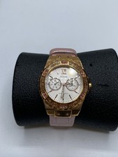 Usado, Relógio feminino Guess 39mm Wr 100m cronógrafo cristal pavimentado Begel comprar usado  Enviando para Brazil