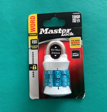Master lock word for sale  FLEET