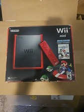 RARO NOVO NA CAIXA Nintendo Wii Mini - 8GB - Pacote de Console com Mario Kart - Vermelho comprar usado  Enviando para Brazil
