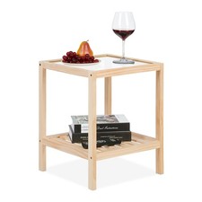 Square side table d'occasion  Expédié en Belgium