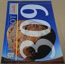 Catalogue publicitaire peugeot d'occasion  Châteauneuf-sur-Sarthe