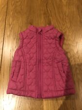 Pink hearts gillet for sale  ISLE OF LEWIS
