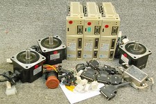 Yaskawa Servo 200W,3 - Eixo, motor driver, Sgda - 02ASP, Sgmp - 02A312, Roteador CNC, Testado comprar usado  Enviando para Brazil
