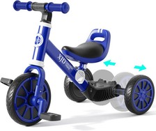 Triciclos infantis XJD 5 em 1 para 12 meses a 3 anos de idade bicicleta infantil triciclo, usado comprar usado  Enviando para Brazil