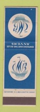 Matchbook cover anver d'occasion  Expédié en Belgium