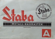 Staba metall baukasten gebraucht kaufen  Großschönau