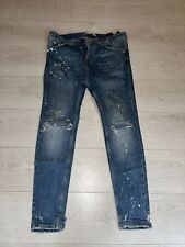 Mens zara stonewashed for sale  LONDON