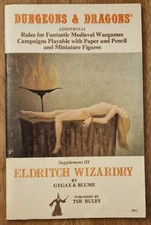 Original Dungeons & Dragons Eldritch Wizardry por TSR para impressão OD&D 9ª comprar usado  Enviando para Brazil
