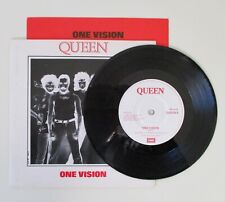 Queen ' John Deacon Owned ' One Vision 7" Vinyl Single 1985 Record + COA (UK) comprar usado  Enviando para Brazil