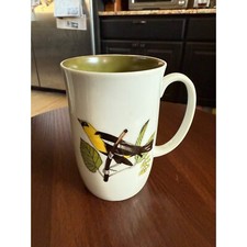 Usado, Caneca de café Neiman Marcus design pássaro verde interior grande xícara de chá comprar usado  Enviando para Brazil