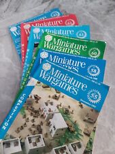 Miniature wargames magazines for sale  LEEDS