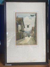 Signed print george for sale  NORWICH